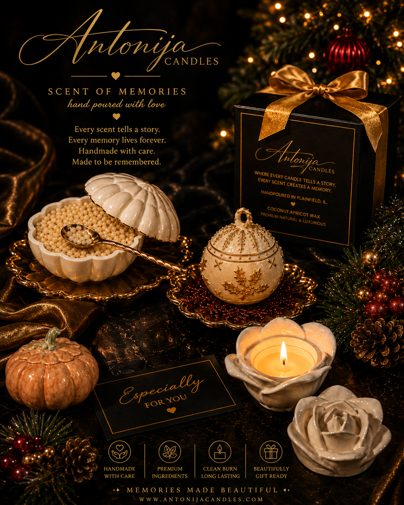 Resin Vessel Candles and Wax Melts | Reusable Luxury Vessels | Antonija Candles