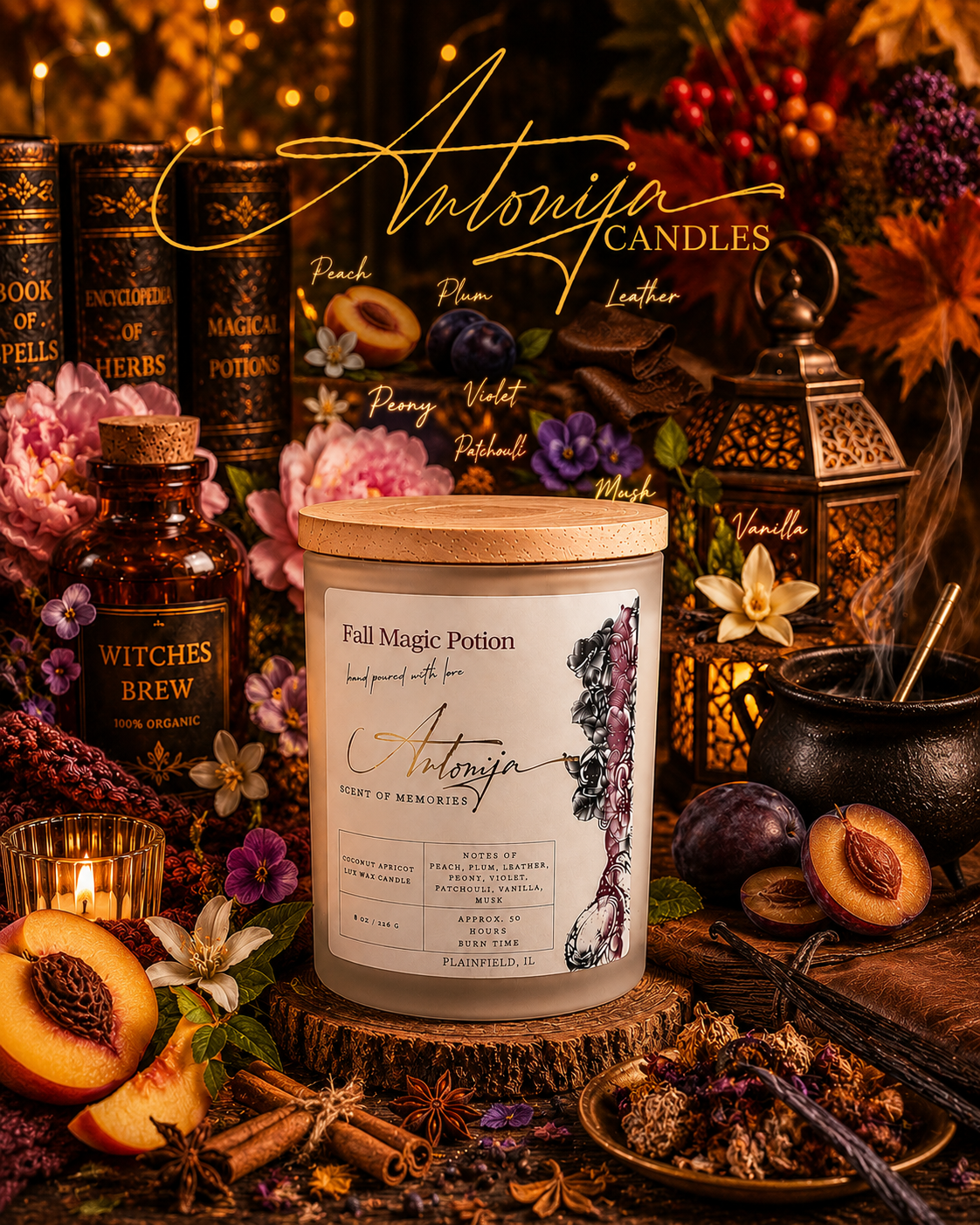 FALL MAGIC POTION Candle