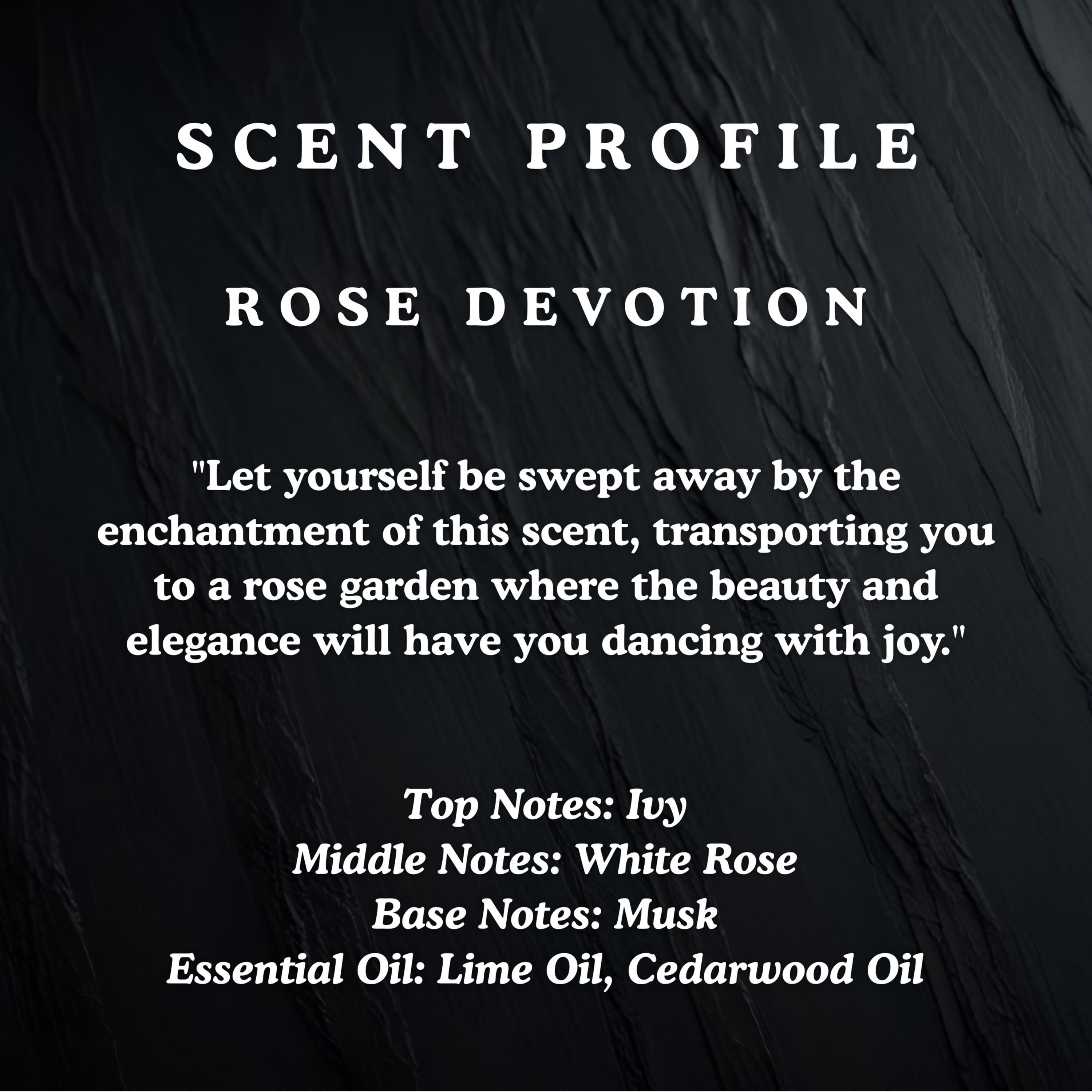 ROSE DEVOTION Candle