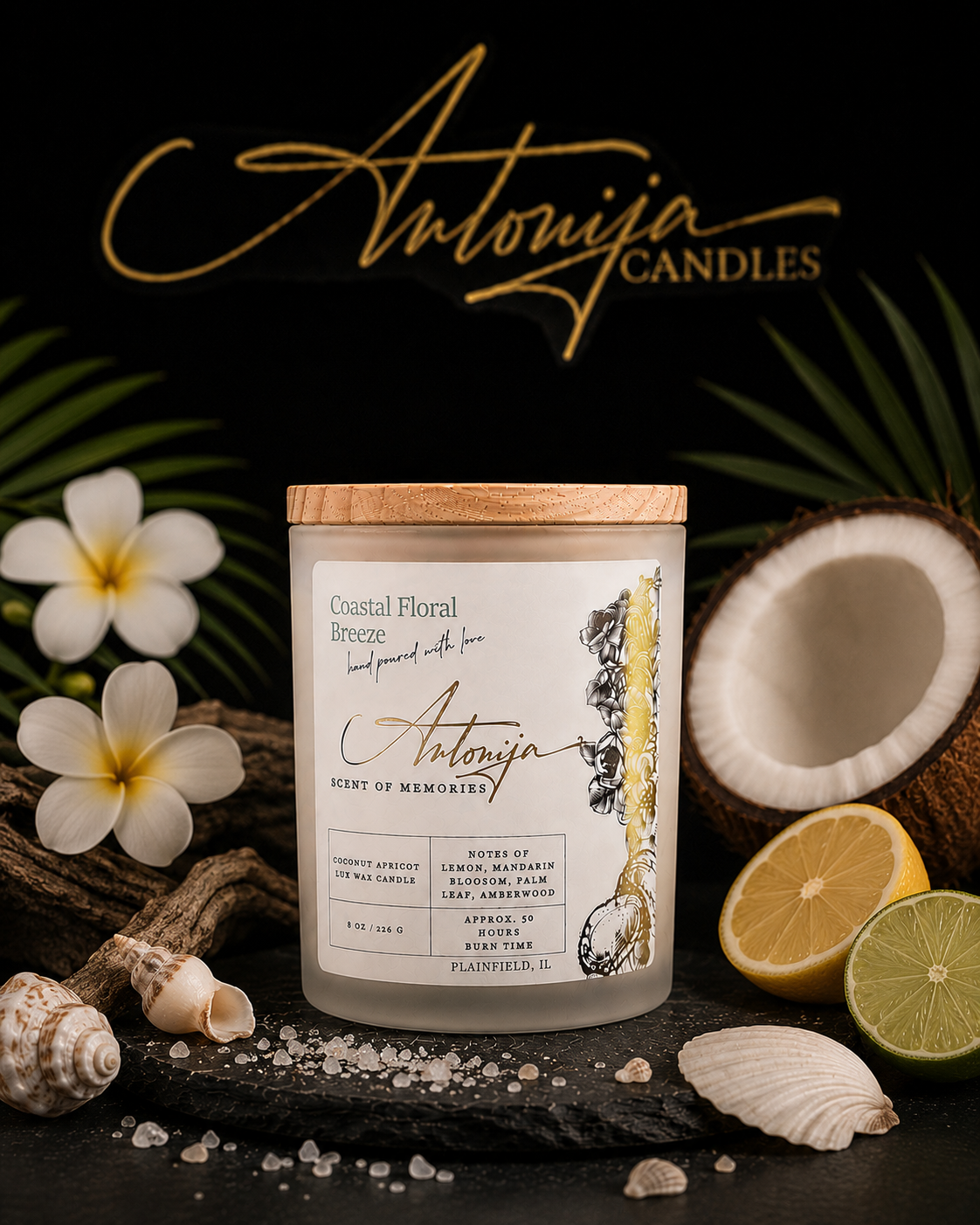 COASTAL FLORAL BREEZE Candle