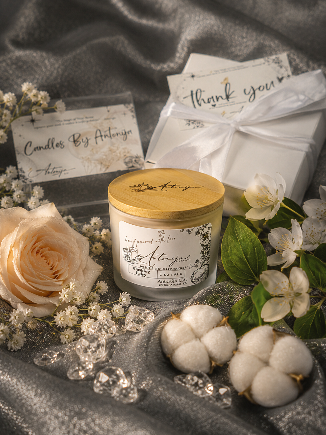 BLUSHING FAIRY - Petite Candle - 3oz