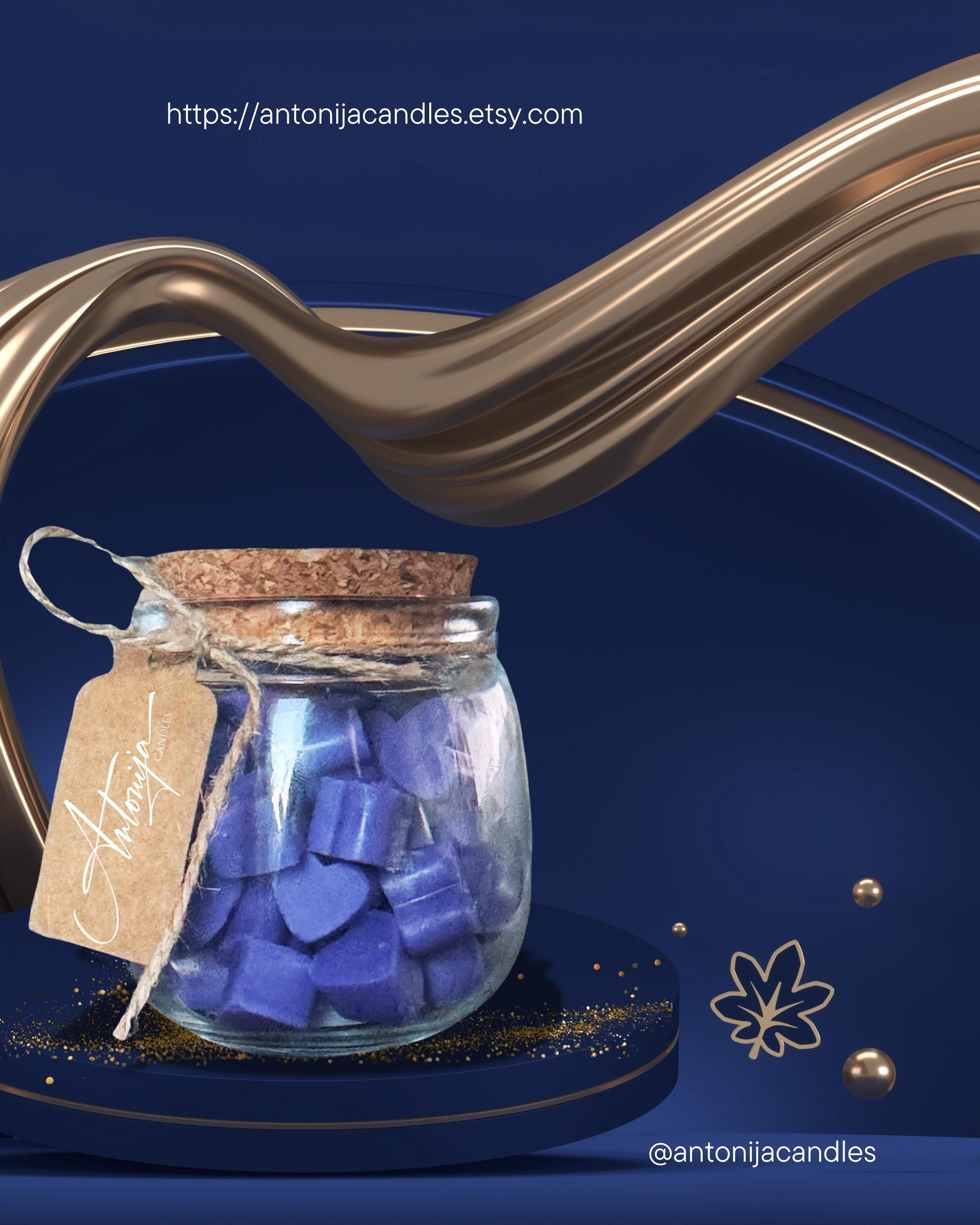 SCENTED MINI HEART SHAPED BEESWAX MELTS