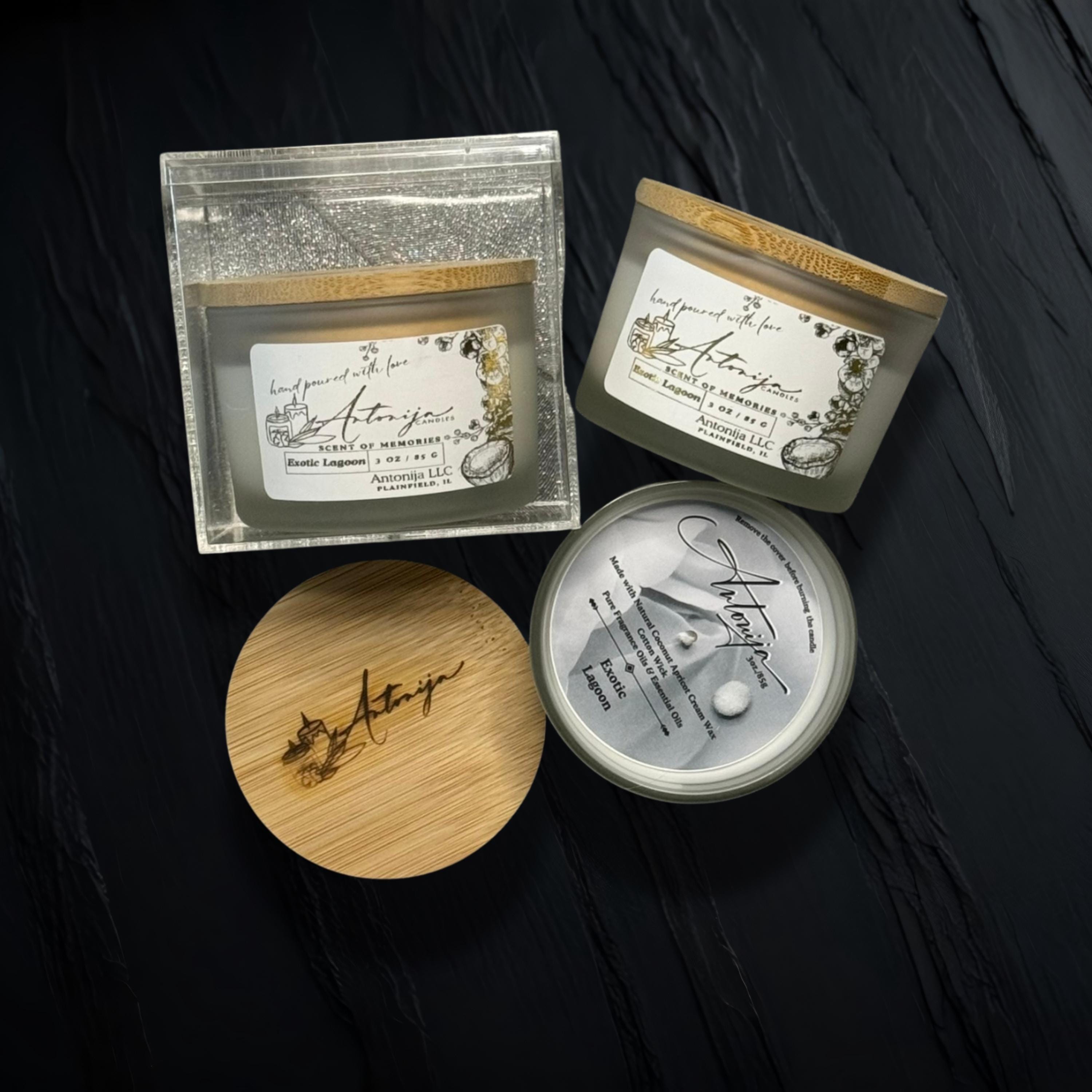 EXOTIC LAGOON - Petite Candle - 3oz