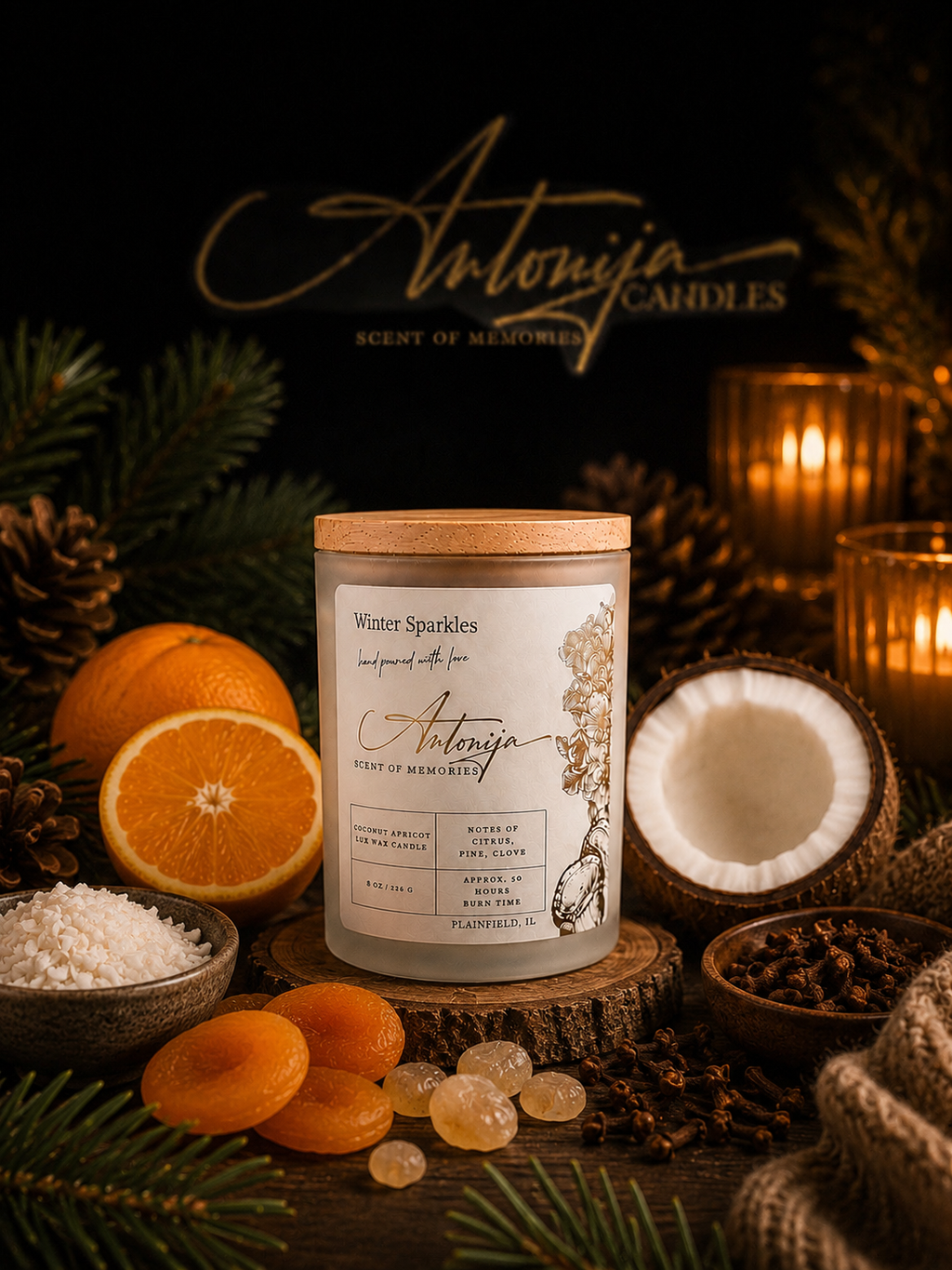 WINTER SPARKLES Candle