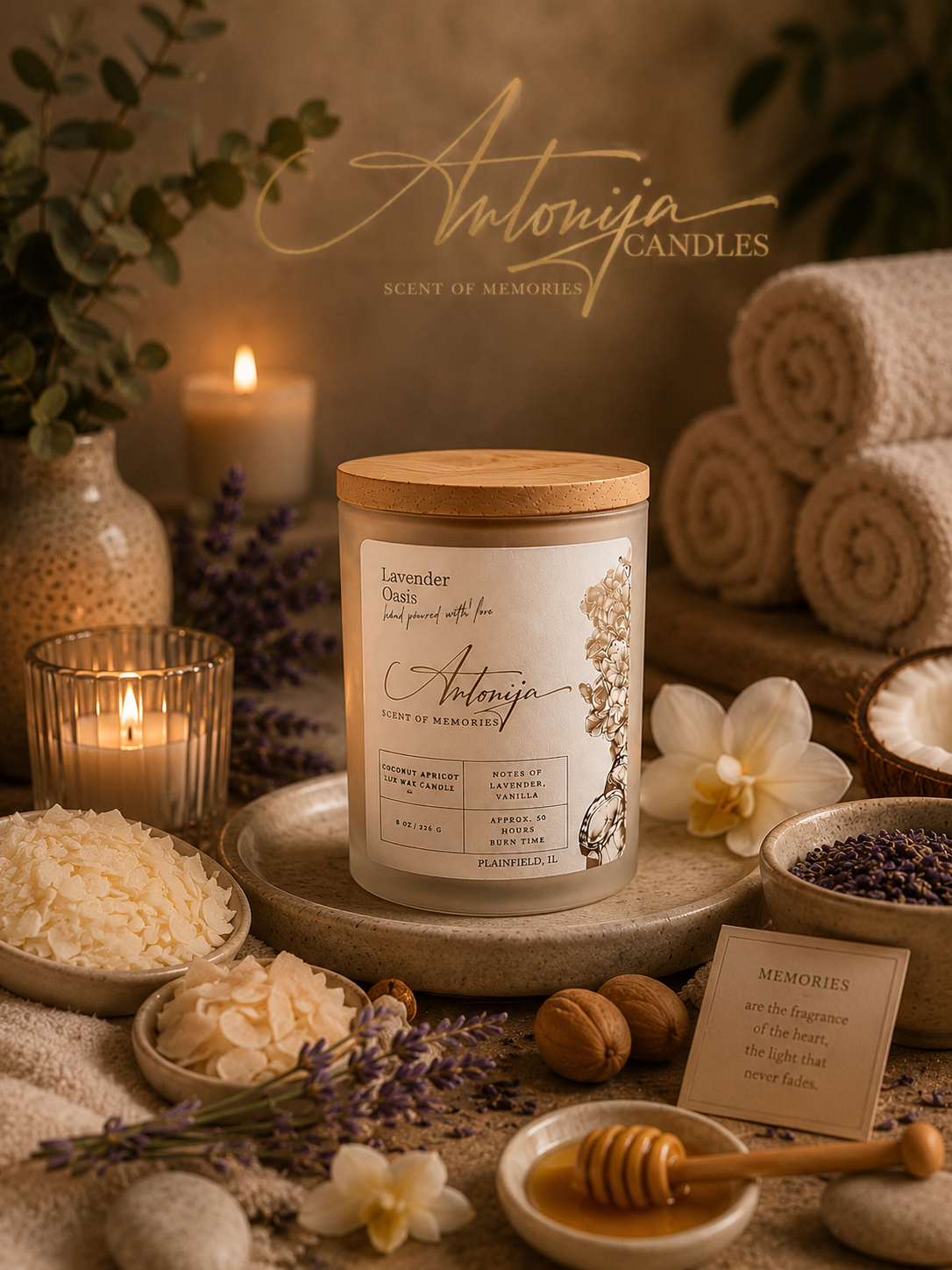 LAVENDER OASIS Candle
