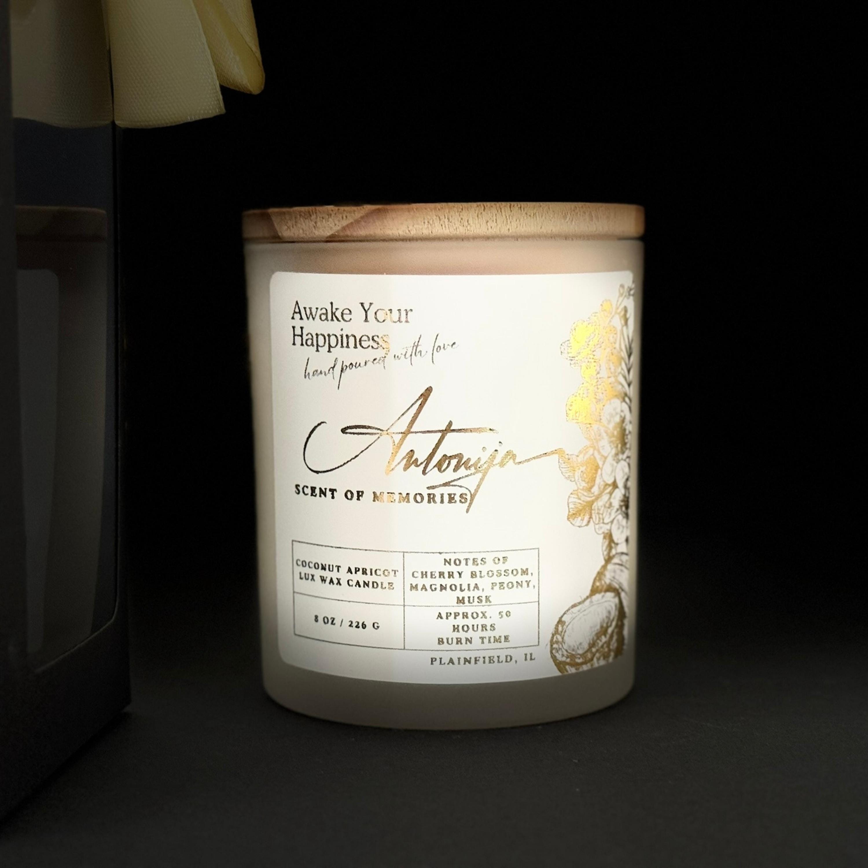 AWAKE YOUR HAPPINESS Candle – Antonija Candles