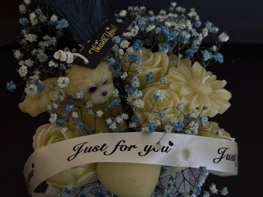 Букет од свеќи од пчелин восок