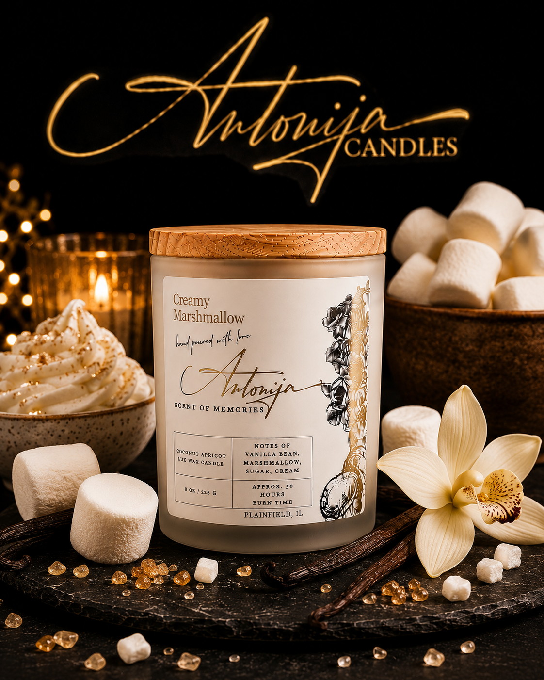 CREAMY MARSHMALLOW Candle