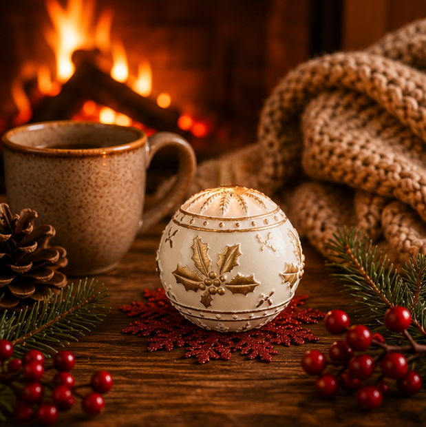 Christmas Candle Ornaments