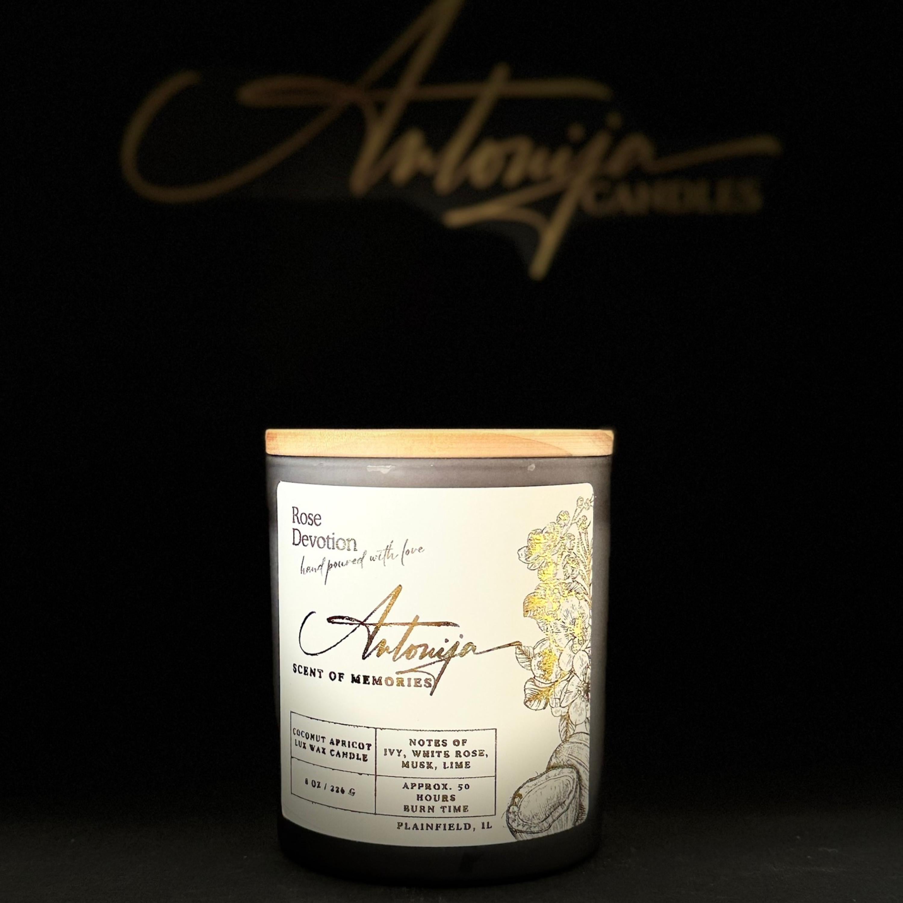 ROSE DEVOTION Candle