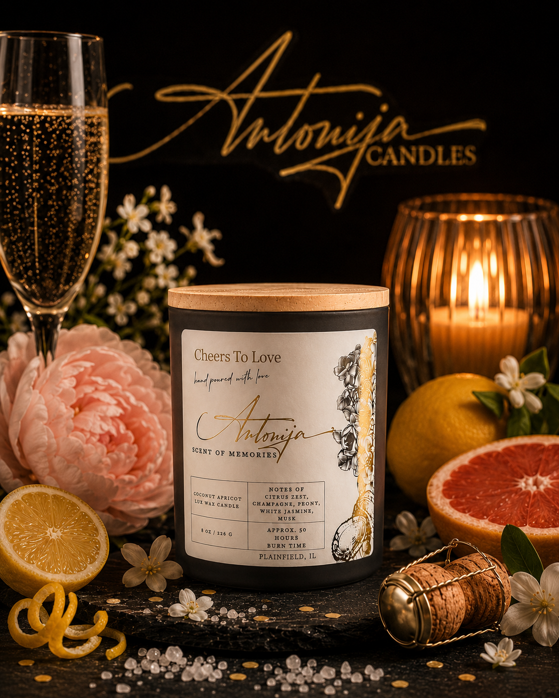 CHEERS TO LOVE Candle