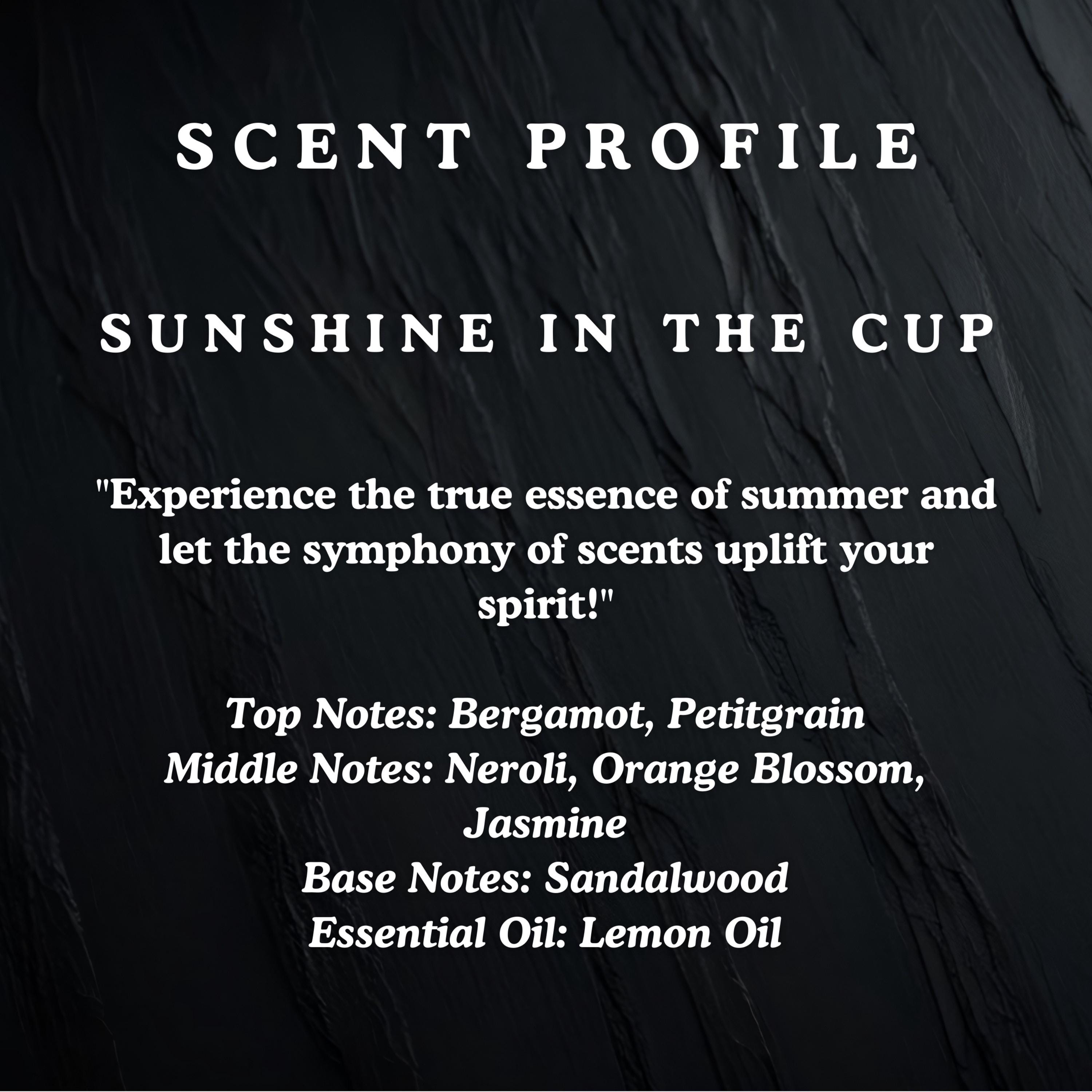 SUNSHINE IN THE CUP Candle