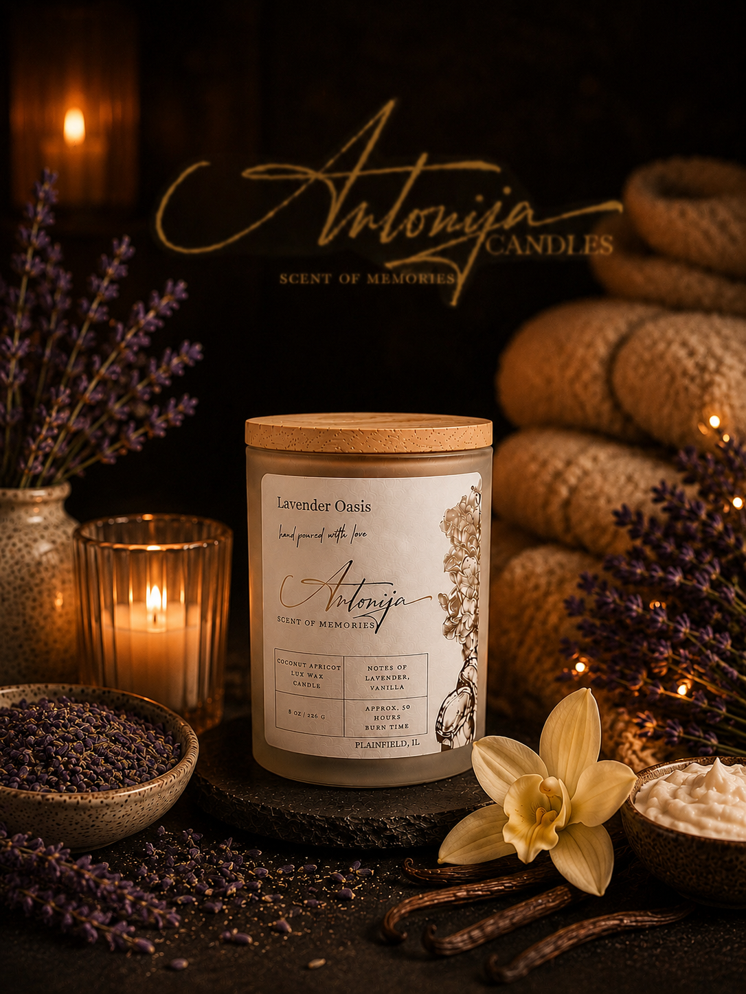 LAVENDER OASIS Candle