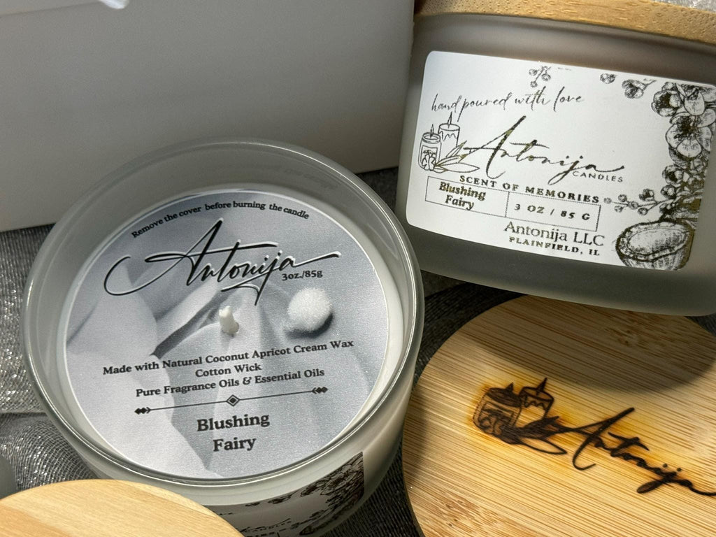 GIFT SET: Custom, Handmade, Scented Candle, Diffuser & Wax Melts