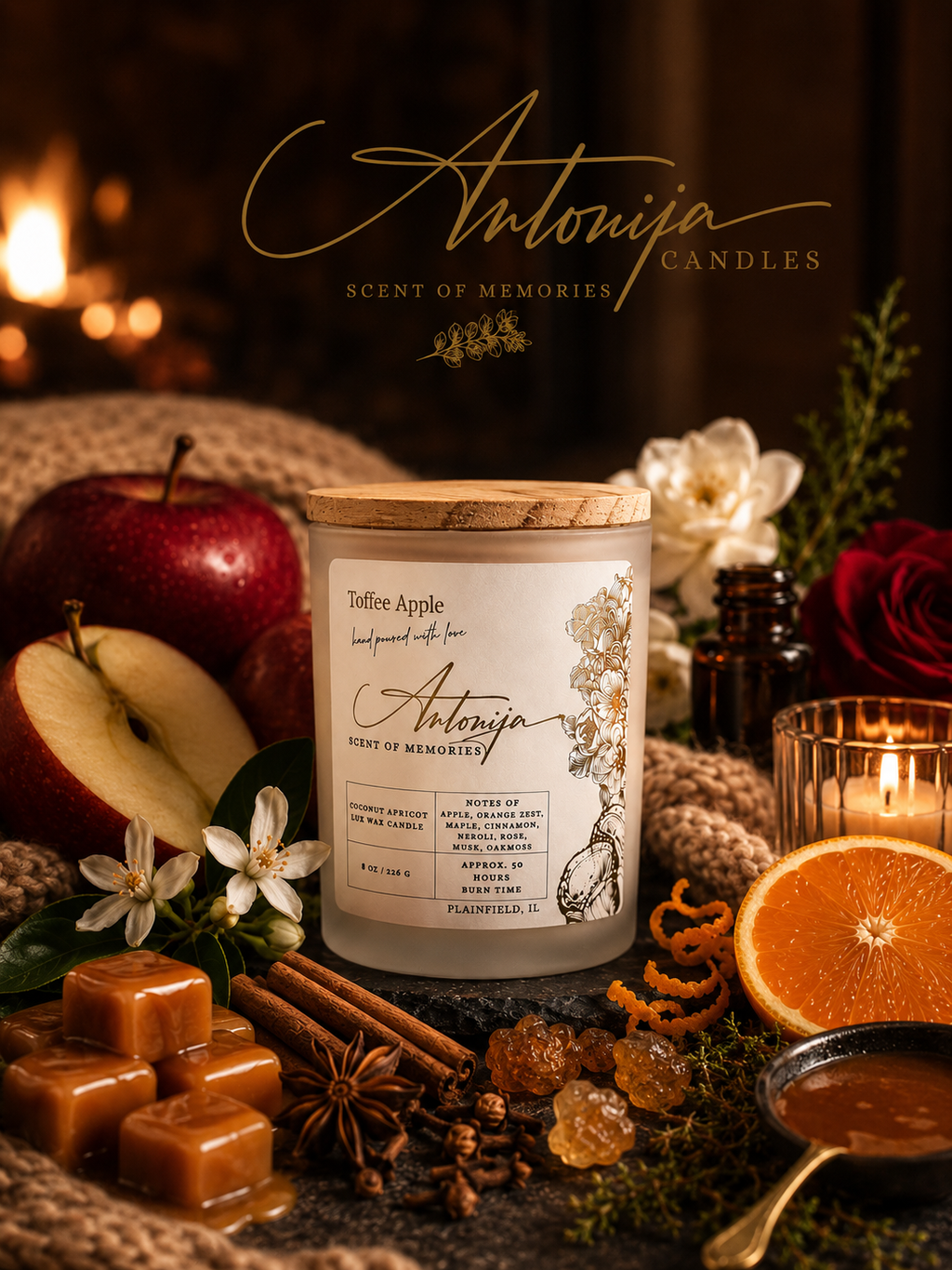 TOFFEE APPLE Candle
