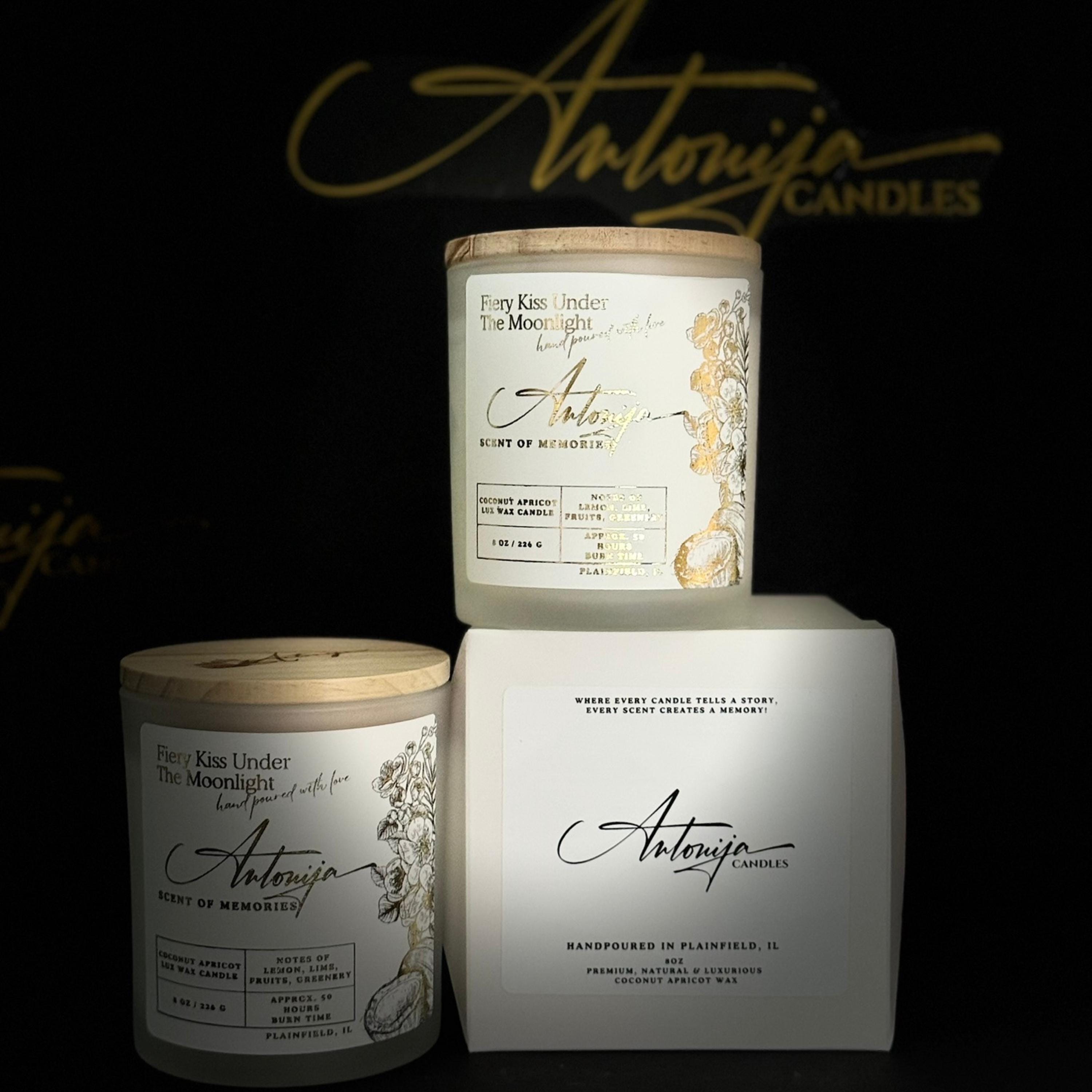 FIERY KISS UNDER THE MOONLIGHT Candle