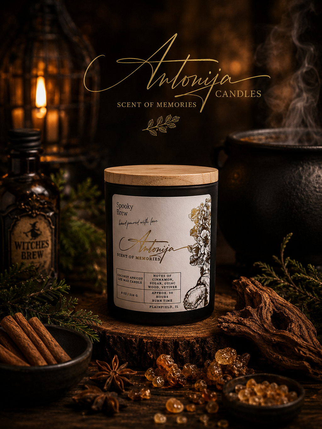SPOOKY BREW Candle