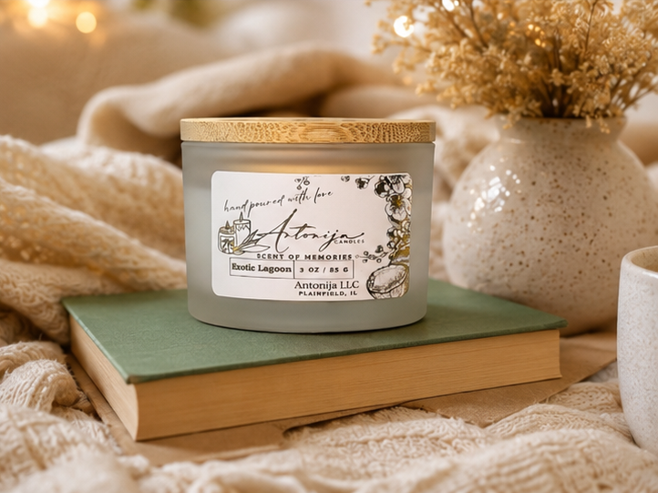 EXOTIC LAGOON - Petite Candle - 3oz