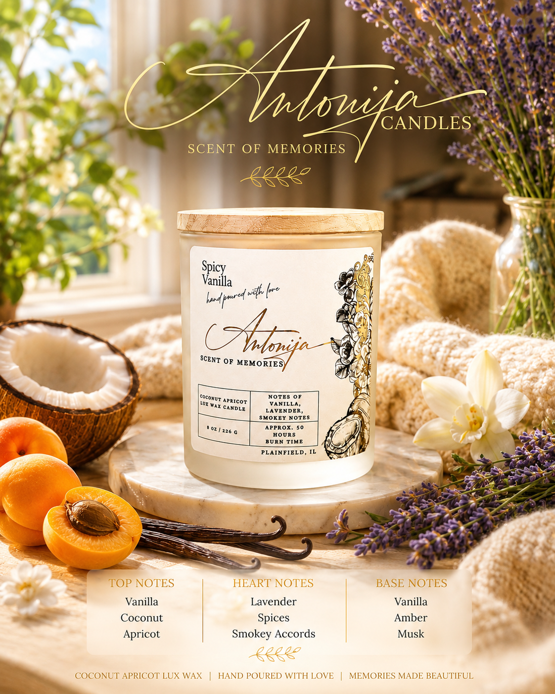 SPICY VANILLA Candle