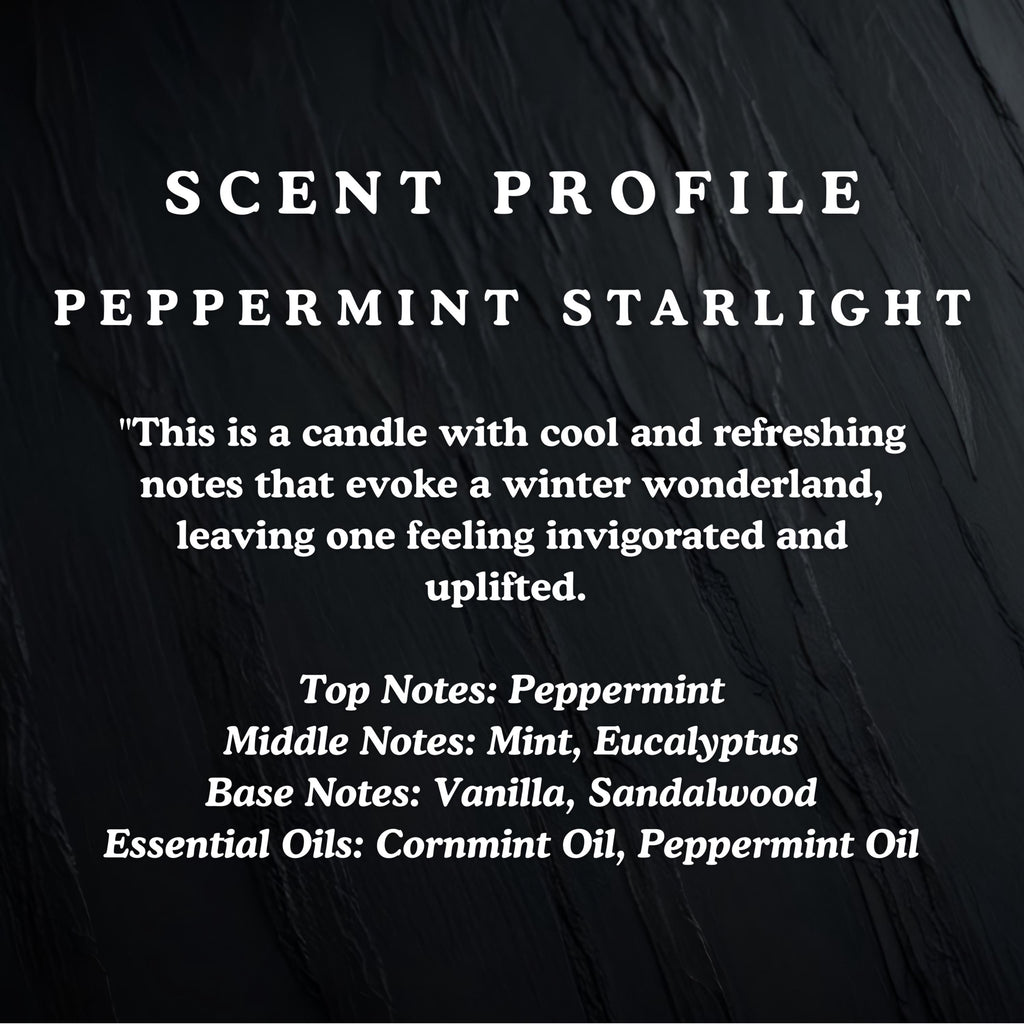 PEPPERMINT STARLIGHT Candle