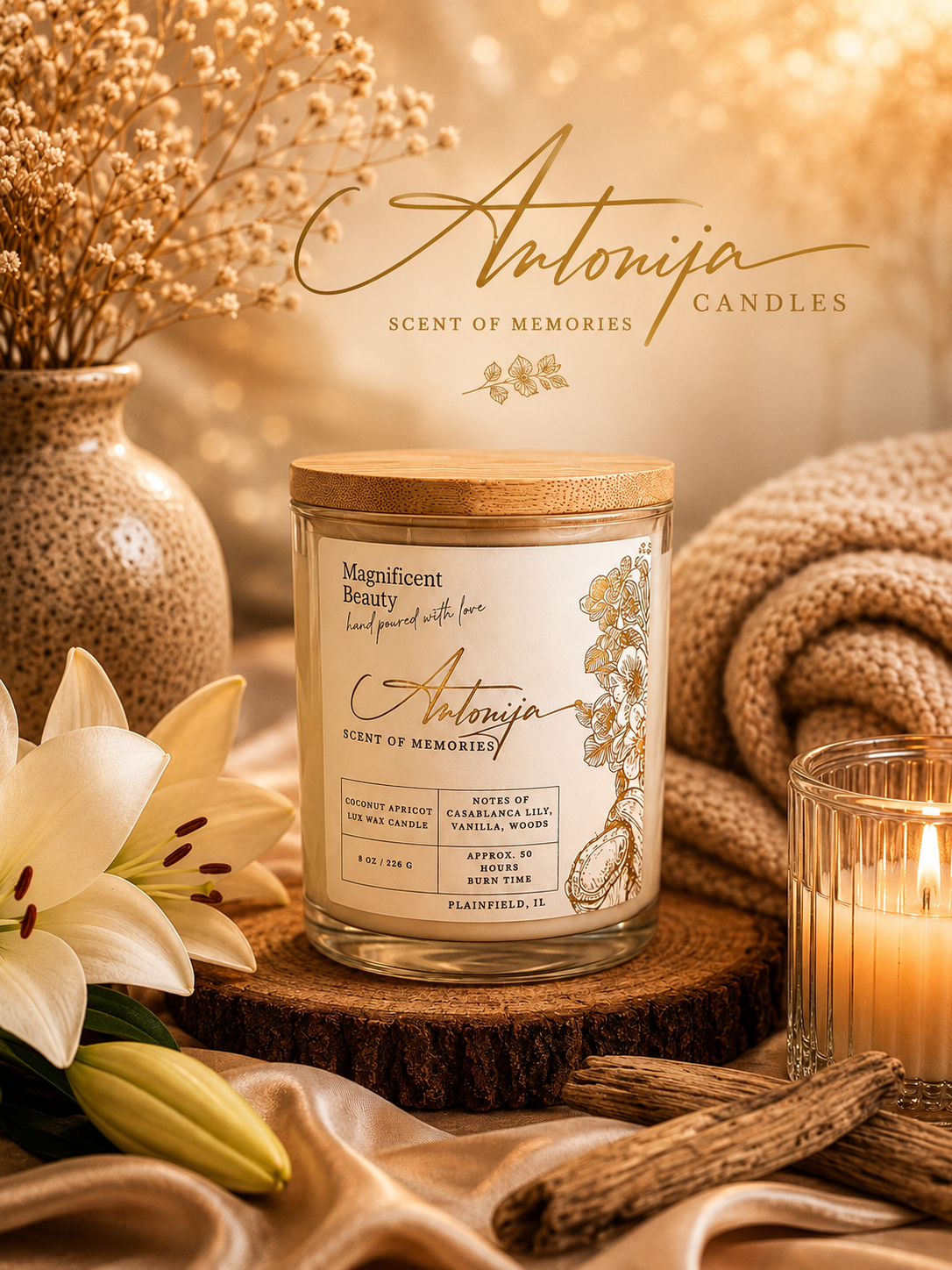 MAGNIFICENT BEAUTY Candle