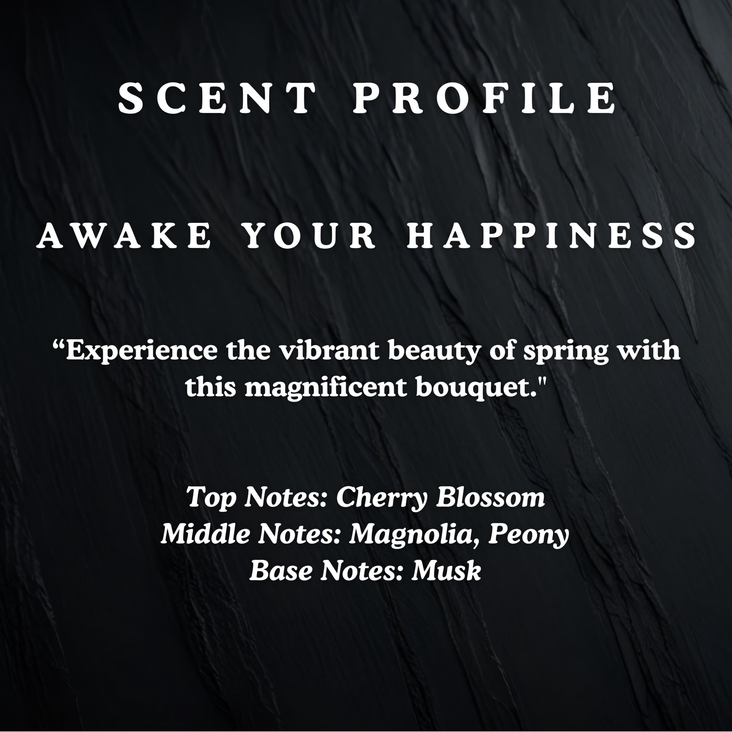 AWAKE YOUR HAPPINESS Candle