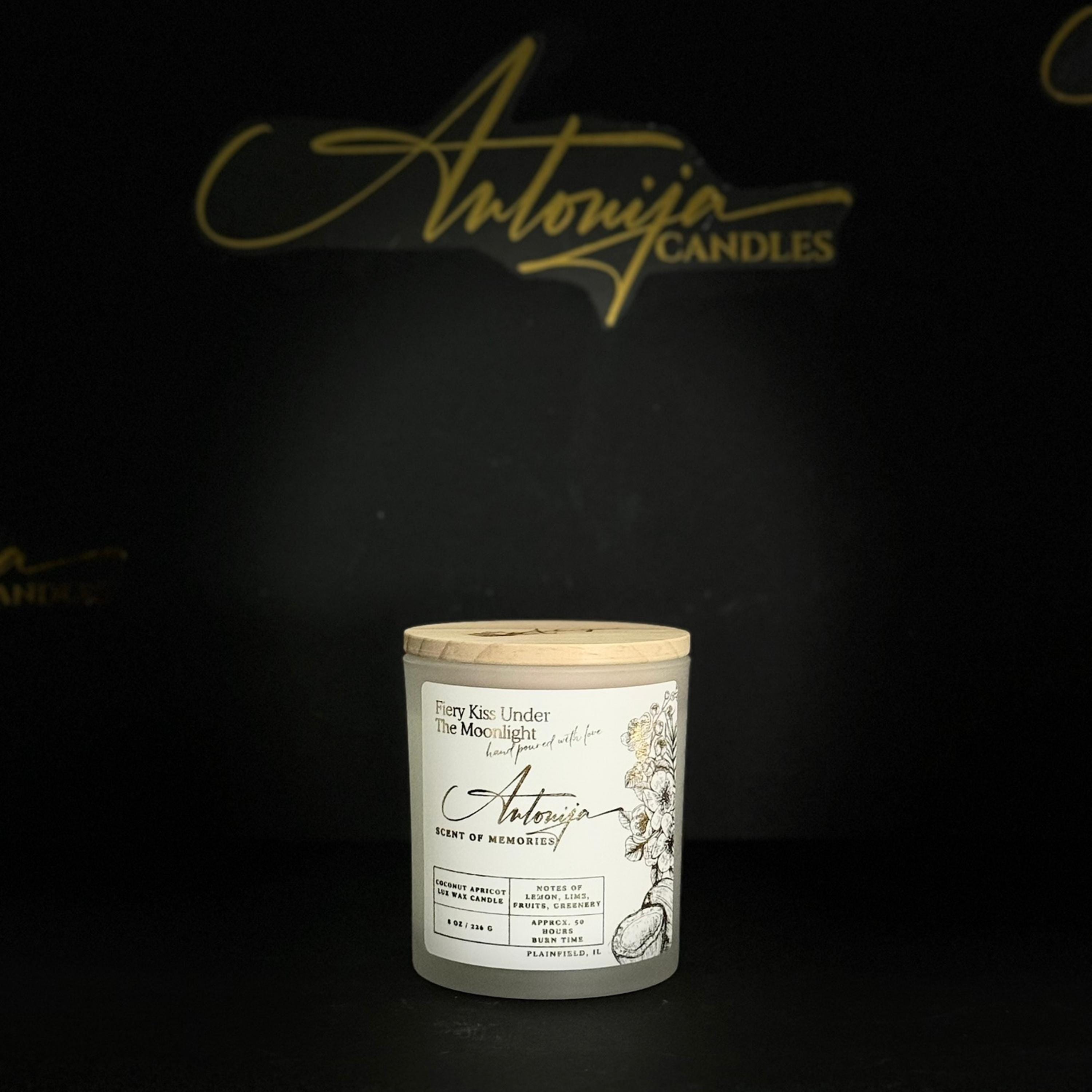 FIERY KISS UNDER THE MOONLIGHT Candle