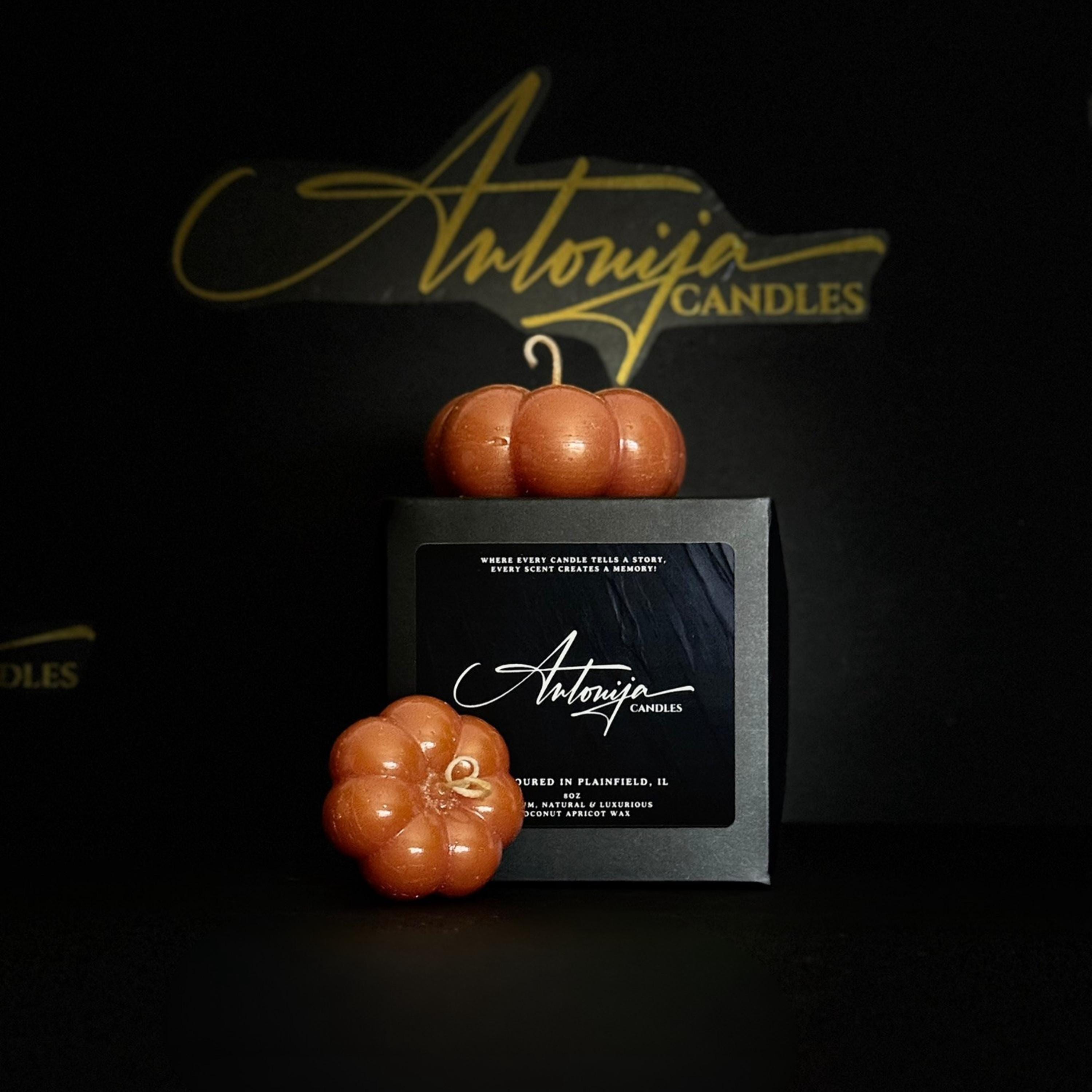 Beeswax Fruit Shaped Candles, Geometrical Scented Candle Shapes, Handmade Relaxation Gift Set, Pear, Cherries, Apple, Pumpkin, Sphere, Cube