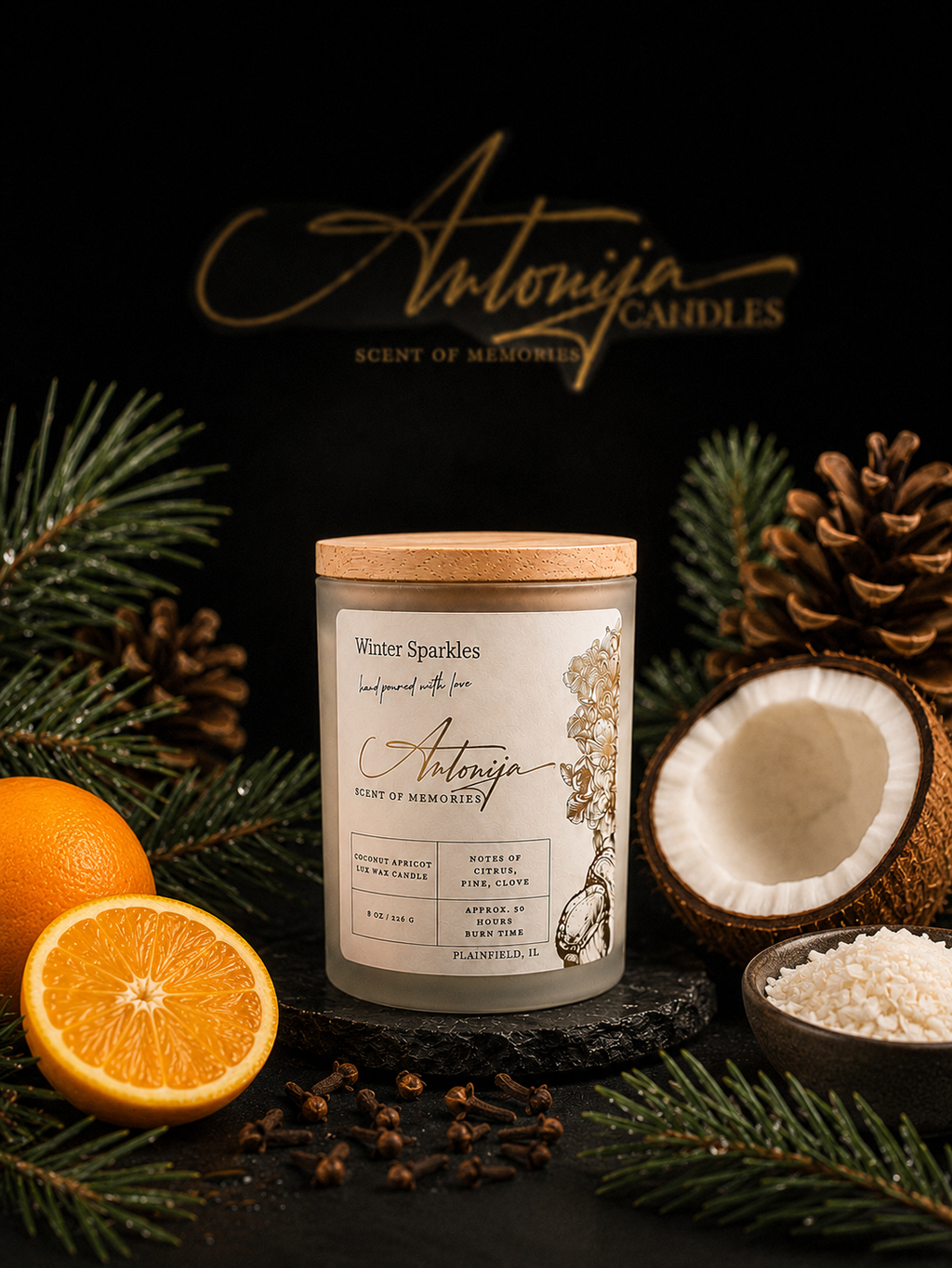WINTER SPARKLES Candle