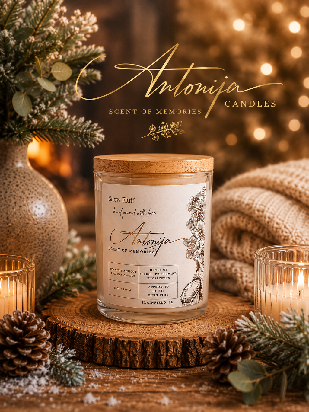 SNOW FLUFF Candle