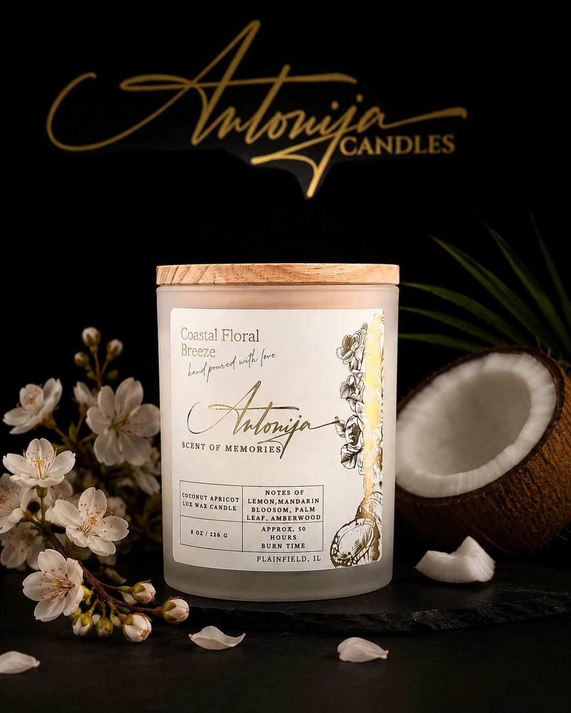 COASTAL FLORAL BREEZE Candle