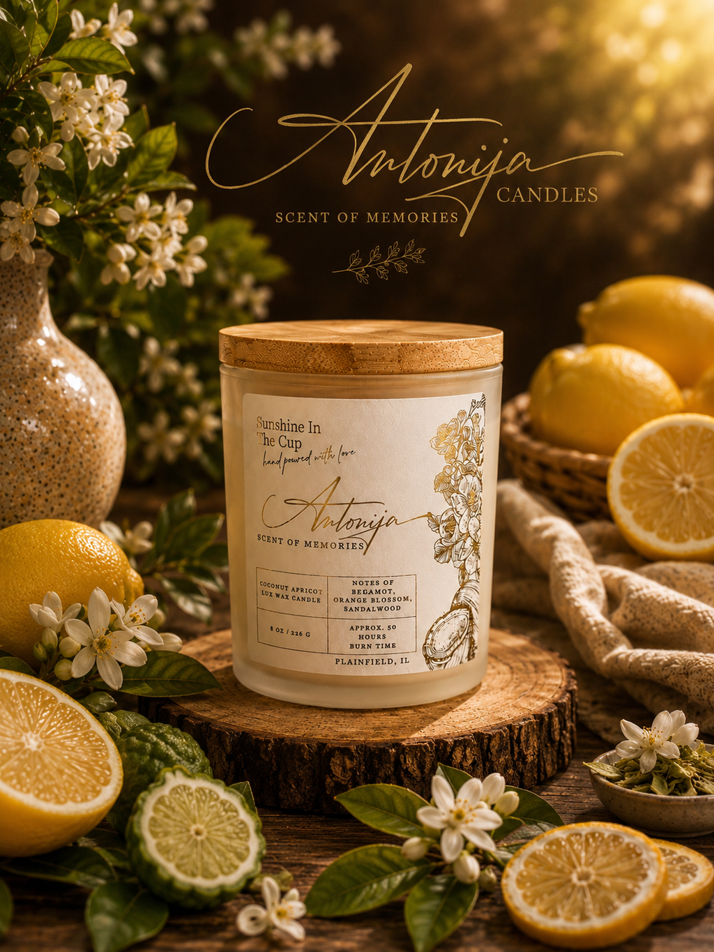 SUNSHINE IN THE CUP Candle