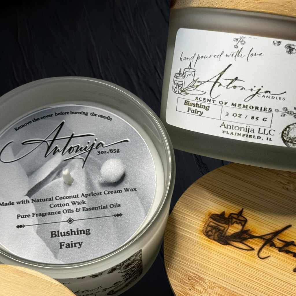 BLUSHING FAIRY - Petite Candle - 3oz