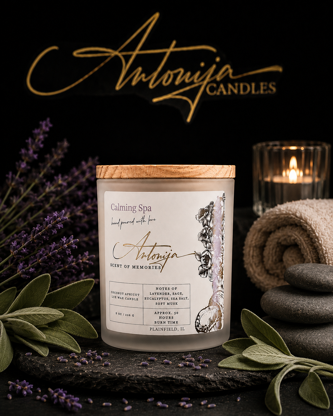 CALMING SPA Candle