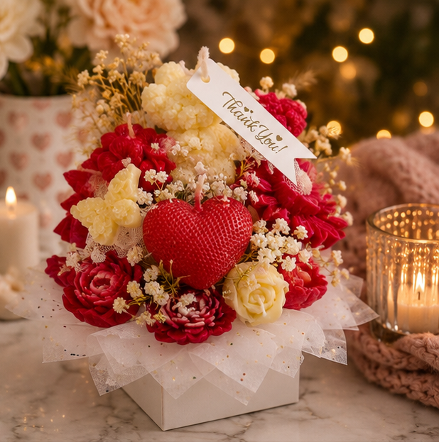 BEESWAX CANDLE BOUQUET
