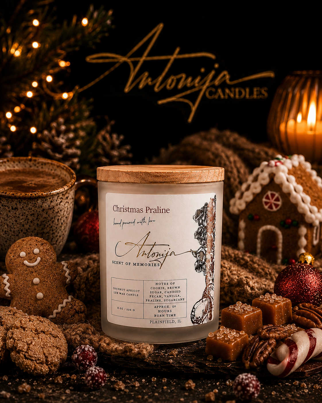 CHRISTMAS PRALINE Candle