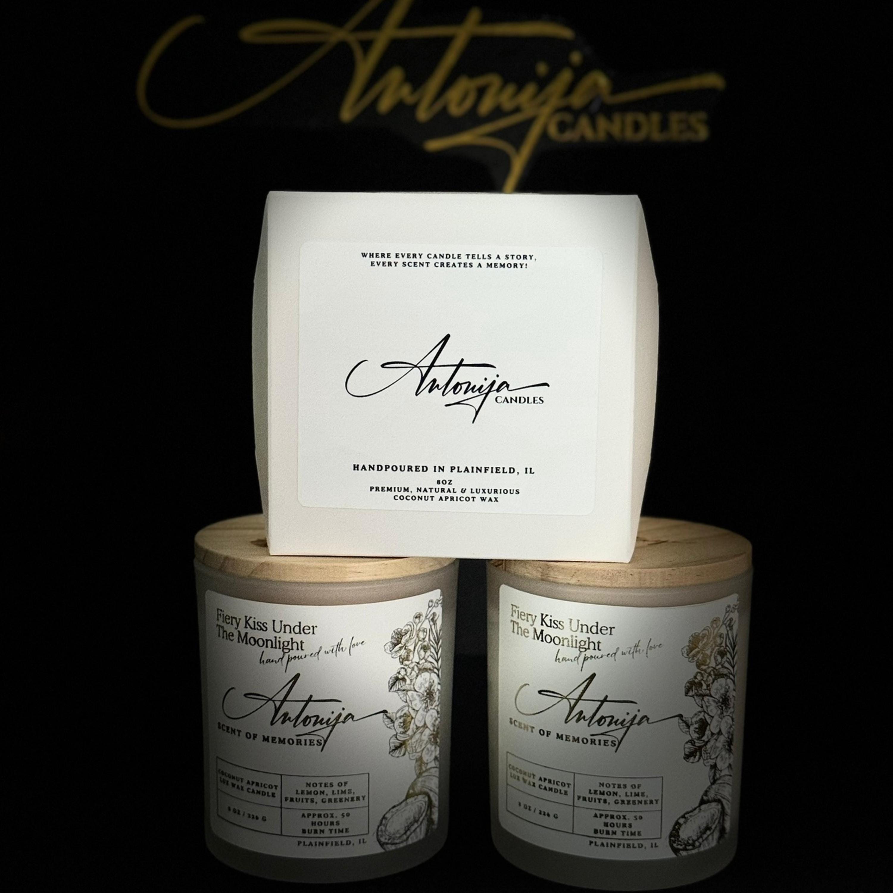 FIERY KISS UNDER THE MOONLIGHT Candle