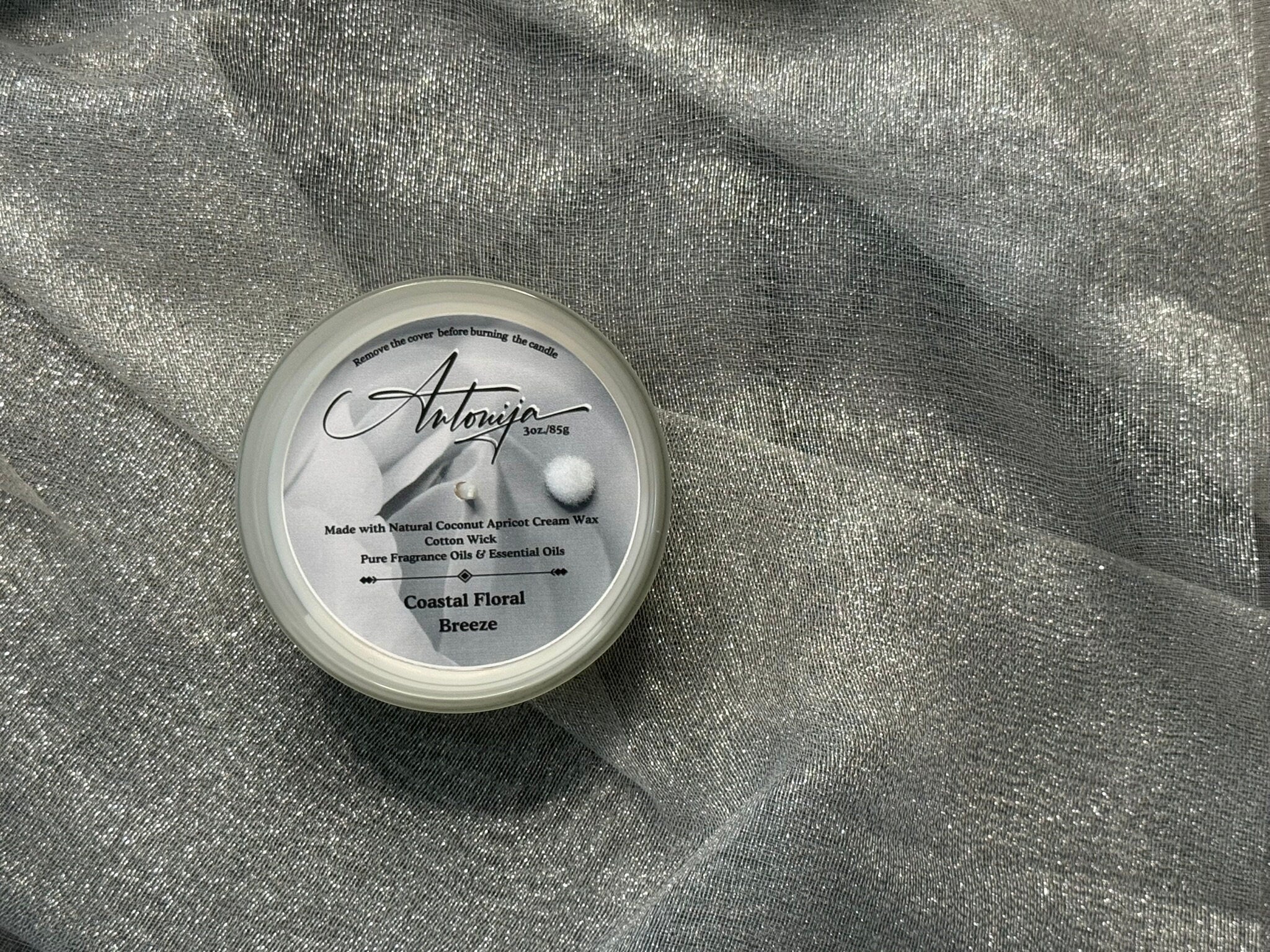 COSTAL FLORAL BREEZE - Petite Candle - 3oz