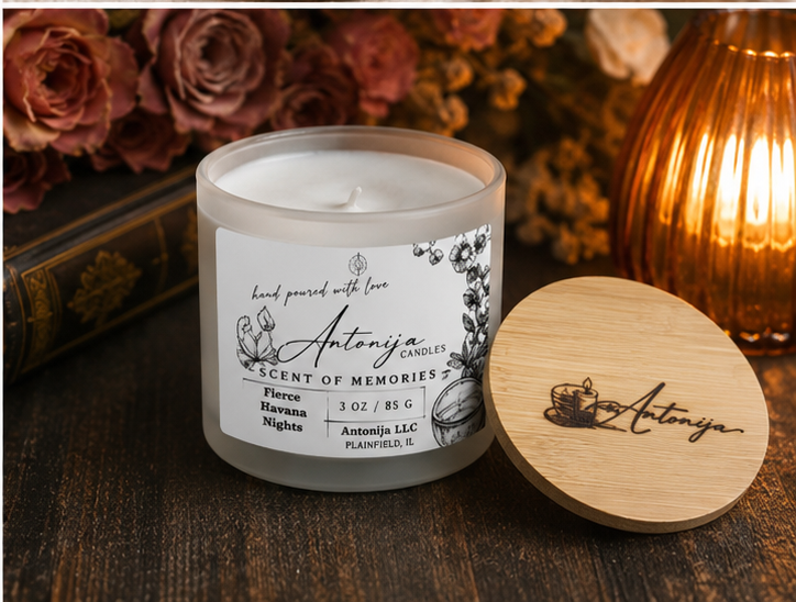 FIERCE HAVANA NIGHTS - Petite Candle - 3oz