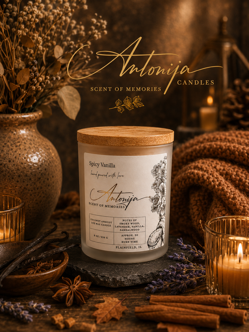 SPICY VANILLA Candle