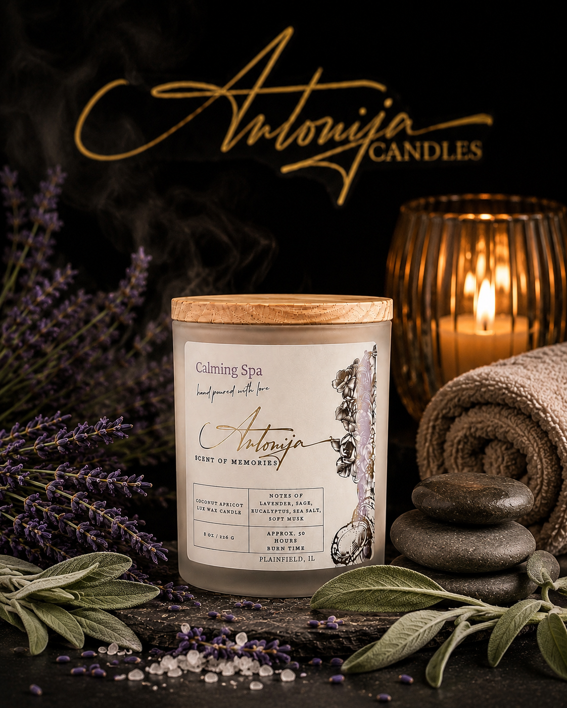 CALMING SPA Candle