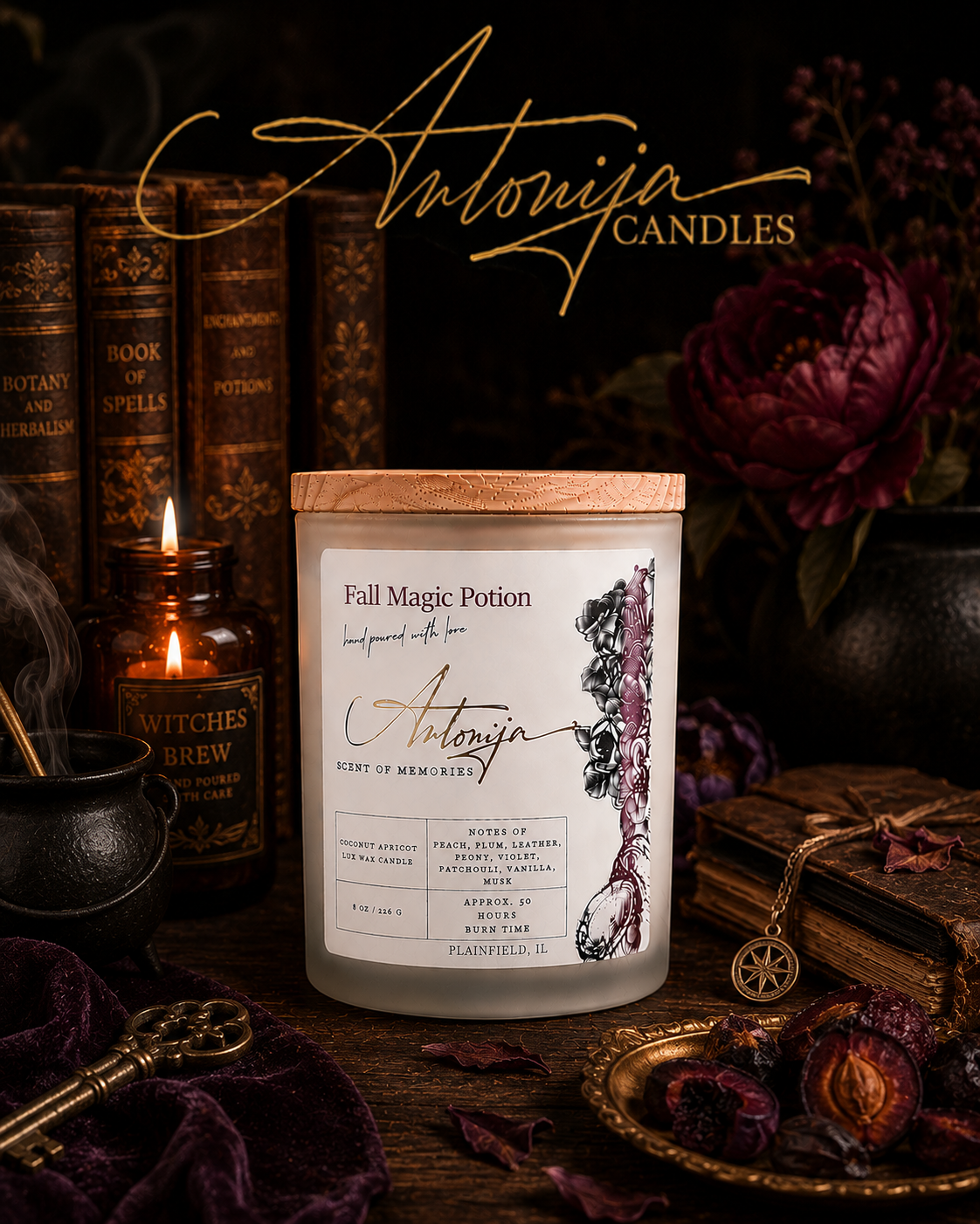 FALL MAGIC POTION Candle