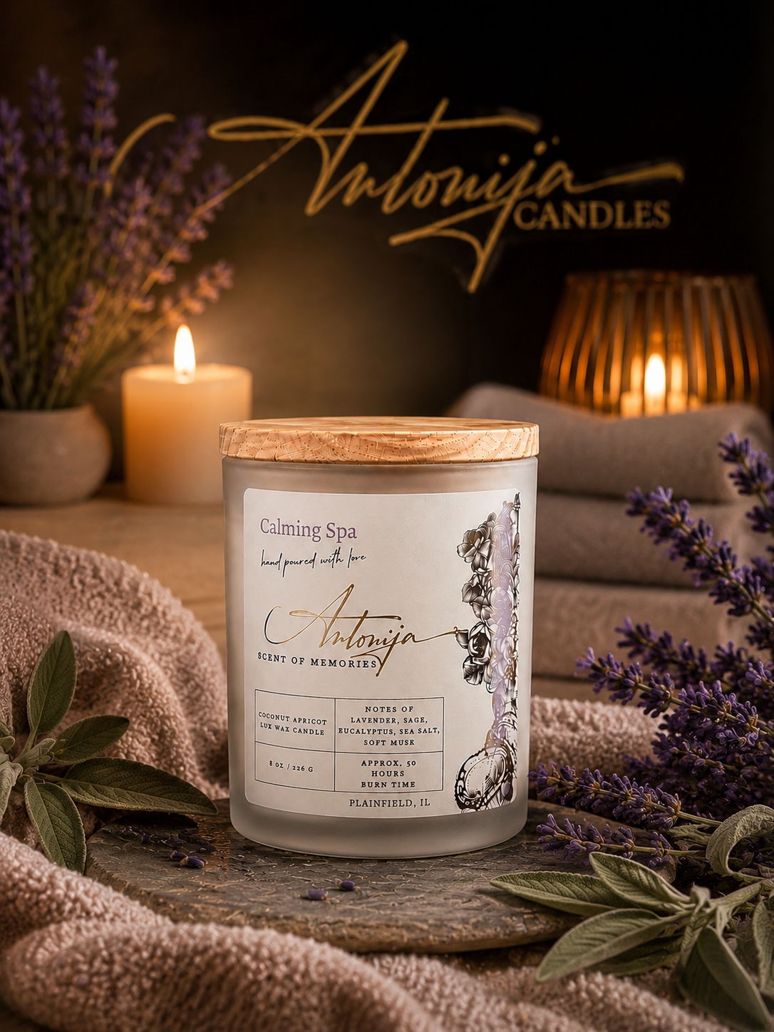 CALMING SPA Candle