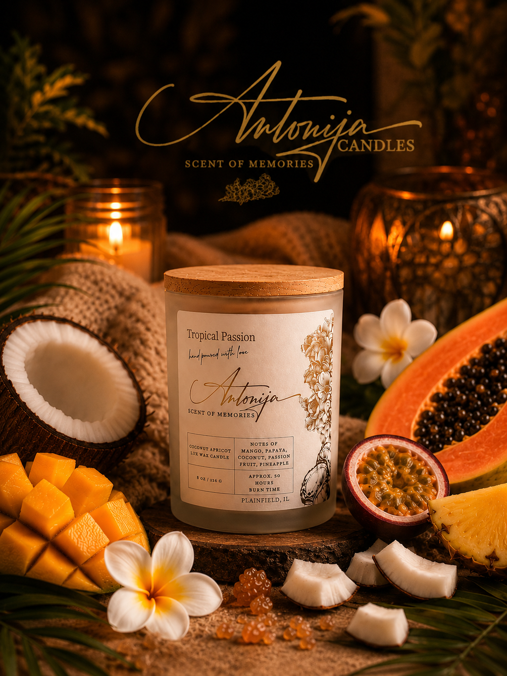 TROPICAL PASSION Candle