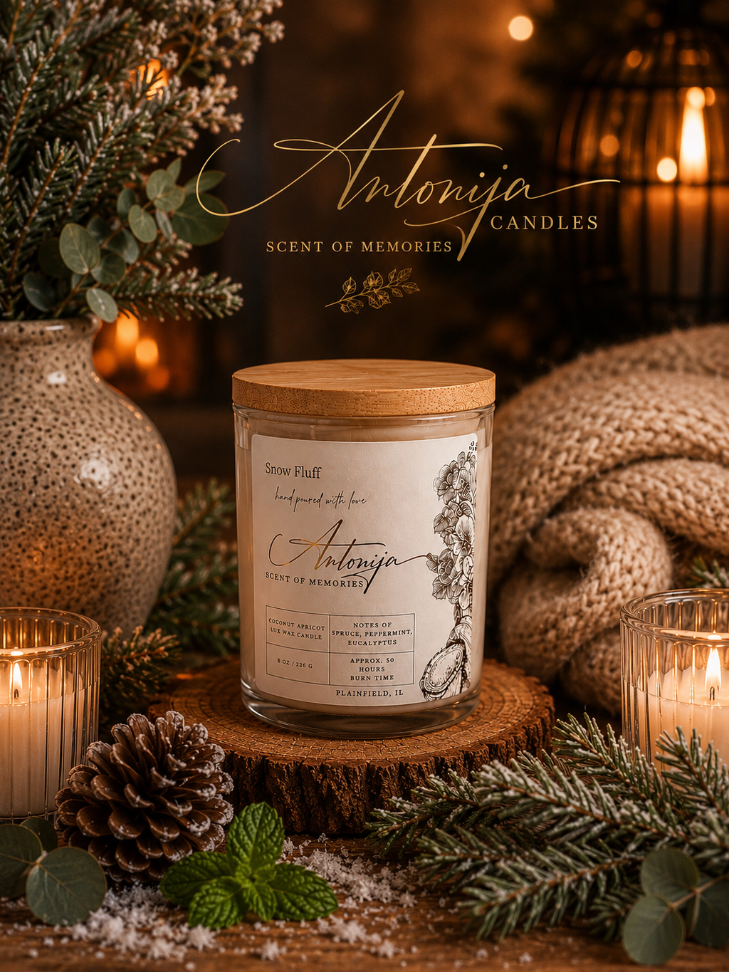 SNOW FLUFF Candle
