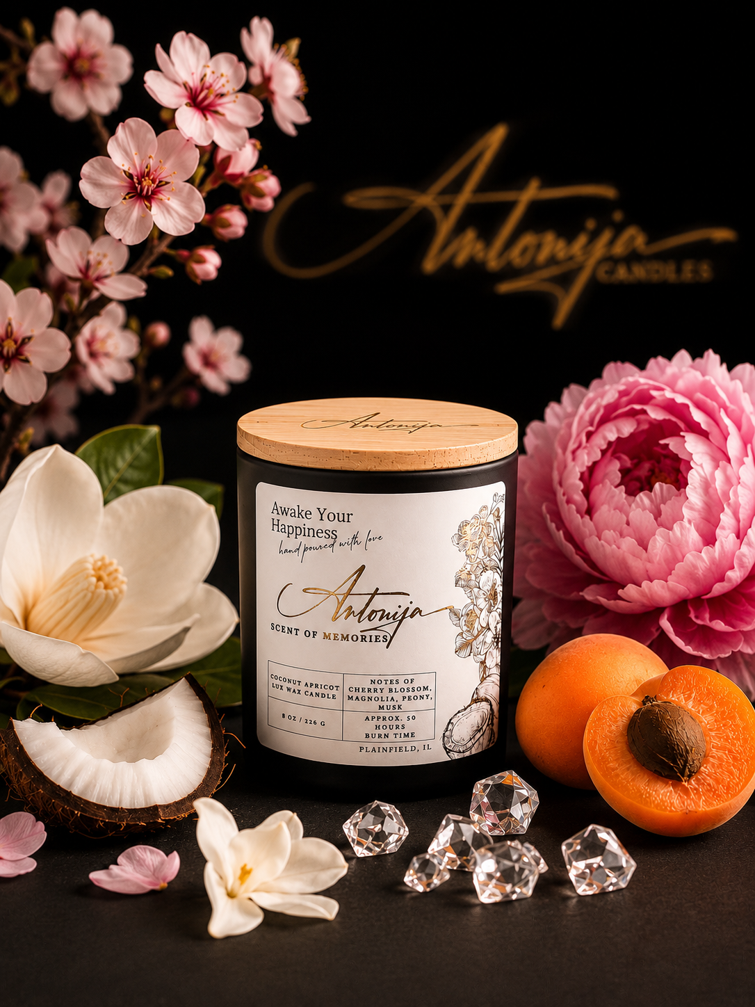 AWAKE YOUR HAPPINESS Candle