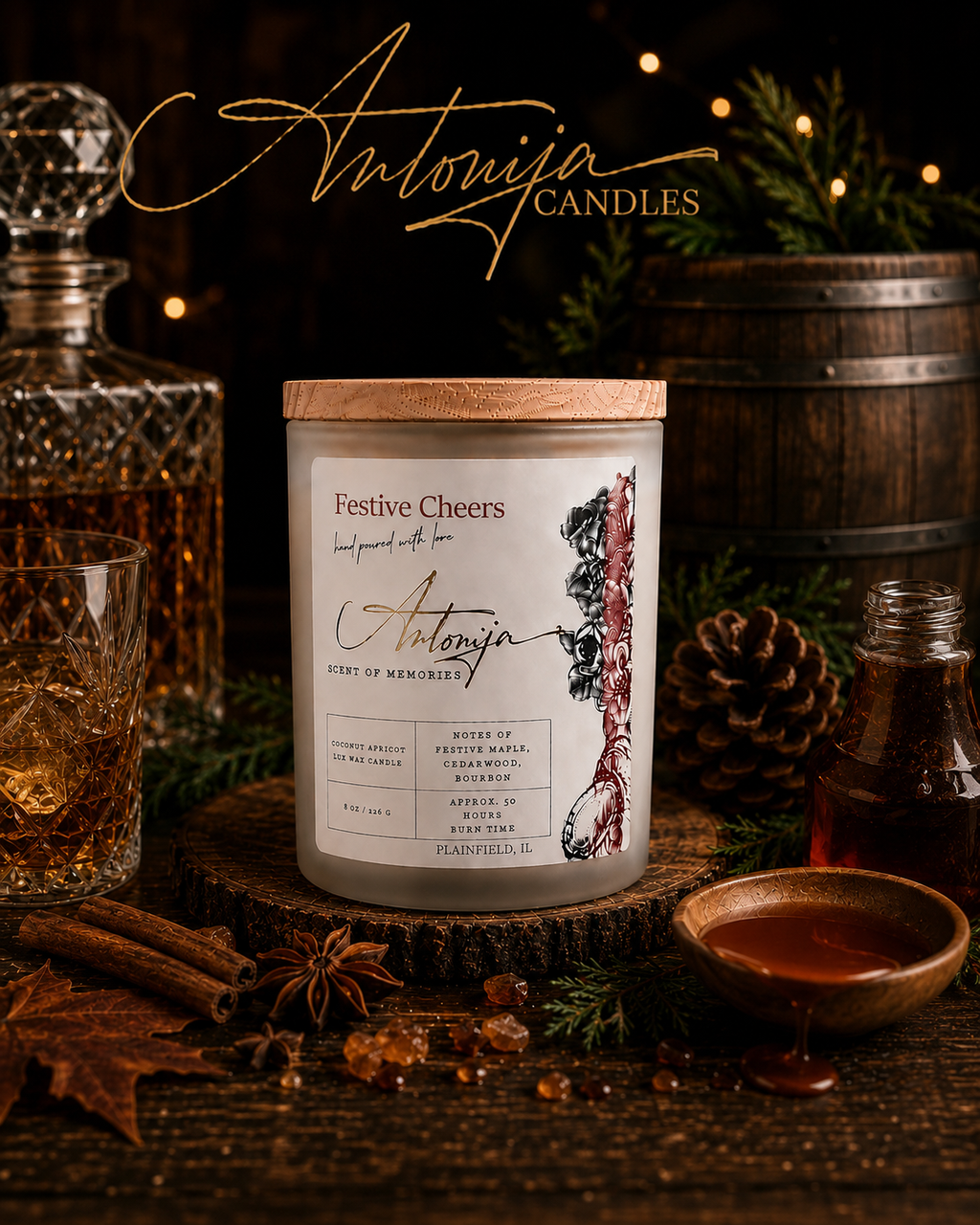 FESTIVE CHEERS Candle