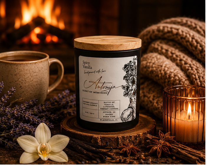 SPICY VANILLA Candle