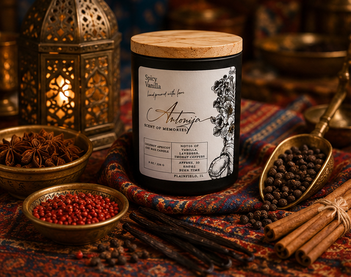 SPICY VANILLA Candle