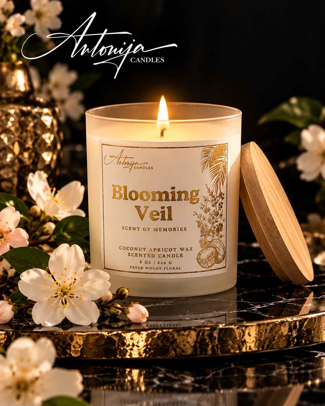 BLOOMING VEIL Candle